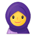 🧕 Emoji Mujer Con Hiyab en Samsung Experience 9.0.