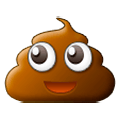 💩 Emoji Caca Con Ojos en Samsung Experience 9.0.