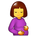 Emoji 🤰 Donna Incinta su Samsung Experience 9.0.