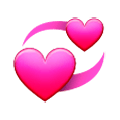 Emoji 💞 Cuori Che Girano su Samsung Experience 9.0.