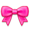 🎀 Emoji pinke Schleife Samsung Experience 9.0.
