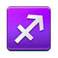 Emoji ♐ Segno Zodiacale Del Saggitario su Samsung Experience 9.0.