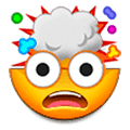 🤯 Emoji Cabeza Explotando en Samsung Experience 9.0.