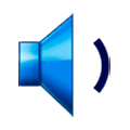 🔉 Emoji Lautsprecher mit mittlerer Lautstärke Samsung Experience 9.0.