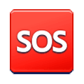 Émoji 🆘 Bouton SOS sur Samsung Experience 9.0.