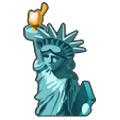 Émoji 🗽 Statue De La Liberté sur Samsung Experience 9.0.