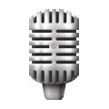 Emoji 🎙️ Microfono Radiofonico su Samsung Experience 9.0.