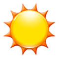 ☉ Emoji O sol  na Samsung Experience 9.0.