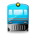 Émoji 🚆 Train sur Samsung Experience 9.0.