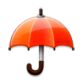 Émoji ☂️ Parapluie Ouvert sur Samsung Experience 9.0.