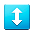 Emoji ↕️ Freccia Su-giù su Samsung Experience 9.0.