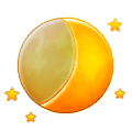 Emoji 🌒 Luna Crescente su Samsung Experience 9.0.