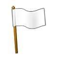 ⚐ Emoji Bandera blanca en Samsung Experience 9.0.