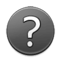 Emoji ❔ Punto Interrogativo Bianco su Samsung Experience 9.0.