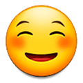 ☺️ Emoji lächelndes Gesicht Samsung Experience 9.0.