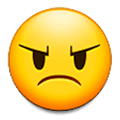 😠 Emoji Cara Enfadada en Samsung Experience 9.1.