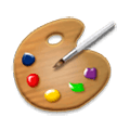 🎨 Emoji Paleta De Pintor en Samsung Experience 9.1.