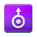 Emoji ⛢ Simbolo Urano  su Samsung Experience 9.1.