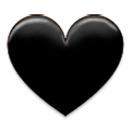 🖤 Emoji schwarzes Herz Samsung Experience 9.1.