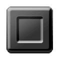 🔲 Emoji schwarze quadratische Schaltfläche Samsung Experience 9.1.