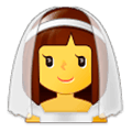 👰 Emoji Person mit Schleier Samsung Experience 9.1.
