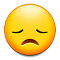 😞 Emoji Rosto Desapontado na Samsung Experience 9.1.