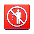 🚯 Emoji Proibido Jogar Lixo No Chão na Samsung Experience 9.1.