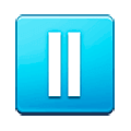 Emoji ⏸️ Pulsante Pausa su Samsung Experience 9.1.