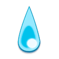 Émoji 💧 Goutte D’eau sur Samsung Experience 9.1.