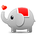Emoji 🐘 Elefante su Samsung Experience 9.1.