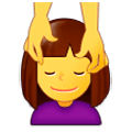 💆 Emoji Person, die eine Kopfmassage bekommt Samsung Experience 9.1.
