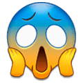 Emoji 😱 Faccina Terrorizzata su Samsung Experience 9.1.