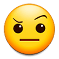 Emoji 🤨 Faccia Con Sopracciglia Alzate su Samsung Experience 9.1.