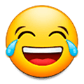 Emoji 😂 Faccina Con Lacrime Di Gioia su Samsung Experience 9.1.