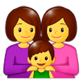 👩‍👩‍👦 Emoji Familia: Mujer, Mujer, Niño en Samsung Experience 9.1.