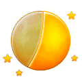 Emoji 🌓 Primo Quarto Di Luna su Samsung Experience 9.1.