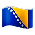 Emoji 🇧🇦 Bandiera: Bosnia Ed Erzegovina su Samsung Experience 9.1.