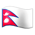 🇳🇵 Emoji Bandeira: Nepal na Samsung Experience 9.1.