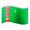 🇹🇲 Emoji Bandeira: Turcomenistão na Samsung Experience 9.1.