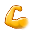 💪 Emoji Bíceps na Samsung Experience 9.1.