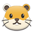 Émoji 🐹 Hamster sur Samsung Experience 9.1.