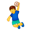 🤾 Emoji Persona Jugando Al Balonmano en Samsung Experience 9.1.