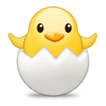 🐣 Emoji Pollito Rompiendo El Cascarón en Samsung Experience 9.1.