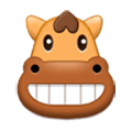 🐴 Emoji Pferdegesicht Samsung Experience 9.1.