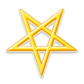 Emoji ⛧ Pentagramma invertito su Samsung Experience 9.1.