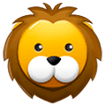 Emoji 🦁 Leone su Samsung Experience 9.1.