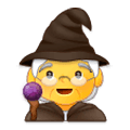 Emoji 🧙 Mago su Samsung Experience 9.1.