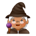 Emoji 🧙🏽 Mago: Carnagione Olivastra su Samsung Experience 9.1.