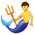 🧜‍♂️ Emoji Sirena Hombre en Samsung Experience 9.1.