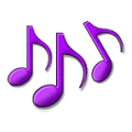 Emoji 🎶 Note Musicali su Samsung Experience 9.1.